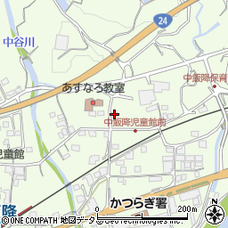 和歌山県伊都郡かつらぎ町中飯降1070周辺の地図
