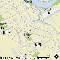 香川県綾歌郡宇多津町大門1164周辺の地図