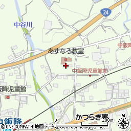 和歌山県伊都郡かつらぎ町中飯降1061周辺の地図