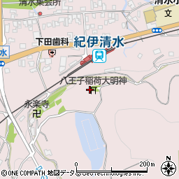 和歌山県橋本市清水550周辺の地図