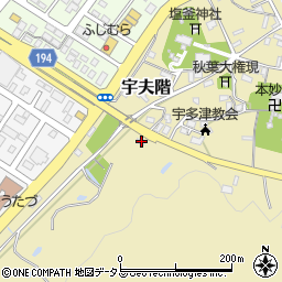 香川県綾歌郡宇多津町1627周辺の地図