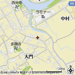 香川県綾歌郡宇多津町大門1075周辺の地図