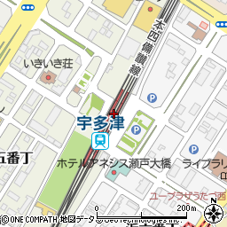 セブンイレブンＫｉｏｓｋ宇多津駅店周辺の地図