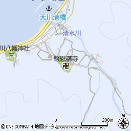 報恩講寺周辺の地図