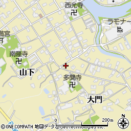 香川県綾歌郡宇多津町大門1168周辺の地図