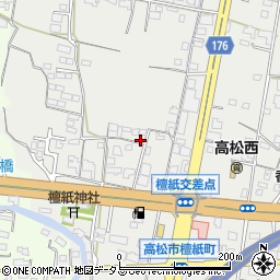香川県高松市檀紙町1665周辺の地図