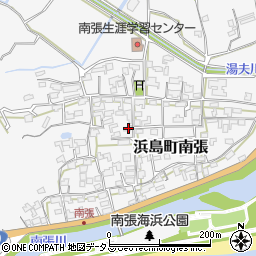 三重県志摩市浜島町南張1581周辺の地図