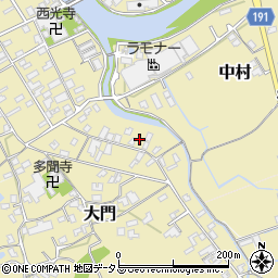 香川県綾歌郡宇多津町大門1078周辺の地図