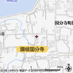 香川県高松市国分寺町国分2118-8周辺の地図