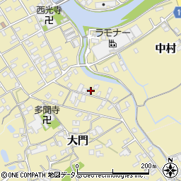 香川県綾歌郡宇多津町大門1071-2周辺の地図