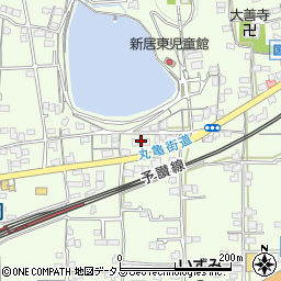 香川県高松市国分寺町新居334周辺の地図