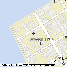 東宝グループワンナワードライ東宝丸亀工場周辺の地図
