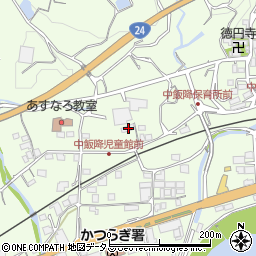 和歌山県伊都郡かつらぎ町中飯降1067周辺の地図
