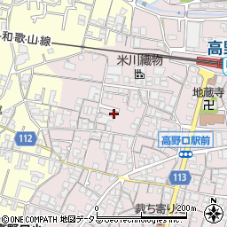 和歌山県橋本市高野口町名倉895-8周辺の地図