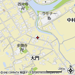 香川県綾歌郡宇多津町大門1071-1周辺の地図