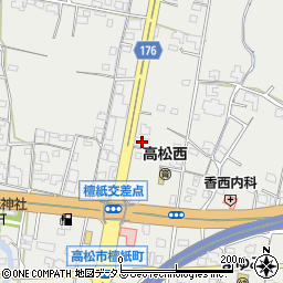 香川県高松市檀紙町1502-6周辺の地図