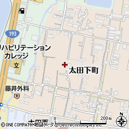 ソレアード太田Ｂ周辺の地図