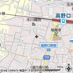 和歌山県橋本市高野口町名倉925-1周辺の地図