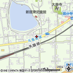 香川県高松市国分寺町新居330周辺の地図