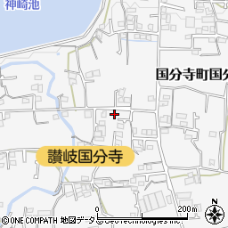 香川県高松市国分寺町国分2119周辺の地図