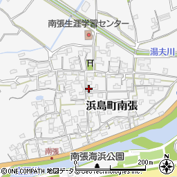 三重県志摩市浜島町南張1664周辺の地図