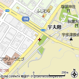 香川県綾歌郡宇多津町1675-6周辺の地図