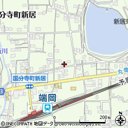香川県高松市国分寺町新居3250周辺の地図