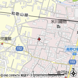和歌山県橋本市高野口町名倉864周辺の地図