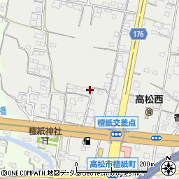 香川県高松市檀紙町1665-1周辺の地図
