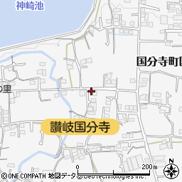 香川県高松市国分寺町国分2118-9周辺の地図