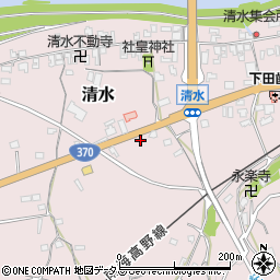 和歌山県橋本市清水511周辺の地図
