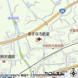 和歌山県伊都郡かつらぎ町中飯降1062周辺の地図