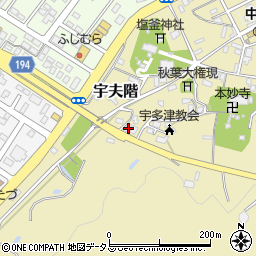香川県綾歌郡宇多津町1632-1周辺の地図