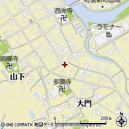香川県綾歌郡宇多津町大門1165-2周辺の地図