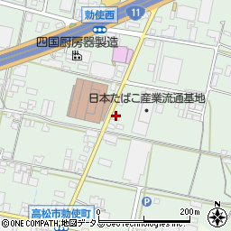 タツノ中四国支店高松営業所周辺の地図