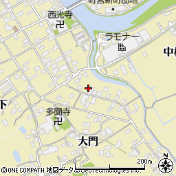 香川県綾歌郡宇多津町大門1068周辺の地図