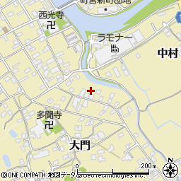 香川県綾歌郡宇多津町大門1071-4周辺の地図