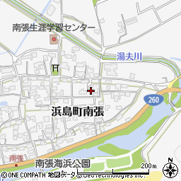 三重県志摩市浜島町南張1643周辺の地図
