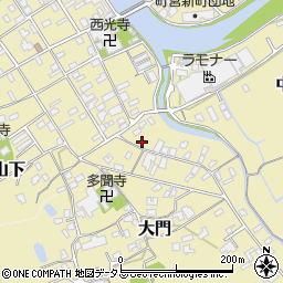 香川県綾歌郡宇多津町大門1061周辺の地図