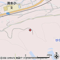 和歌山県橋本市清水586周辺の地図