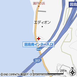 広島県尾道市因島田熊町竹長区4861-3周辺の地図