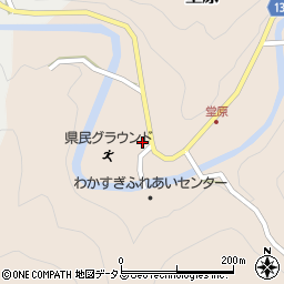 奈良県吉野郡黒滝村堂原361周辺の地図
