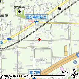 香川県高松市国分寺町新居183周辺の地図