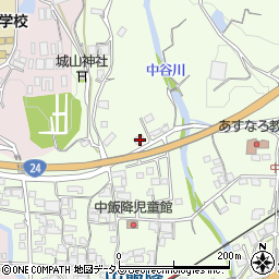 和歌山県伊都郡かつらぎ町中飯降535周辺の地図