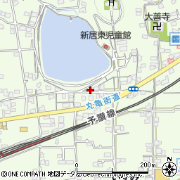 香川県高松市国分寺町新居3340周辺の地図