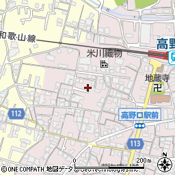 和歌山県橋本市高野口町名倉896周辺の地図