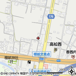 香川県高松市檀紙町1668周辺の地図