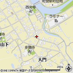 香川県綾歌郡宇多津町大門1059周辺の地図