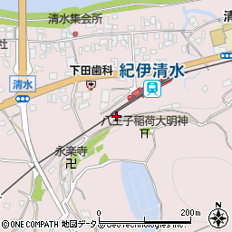 和歌山県橋本市清水548周辺の地図