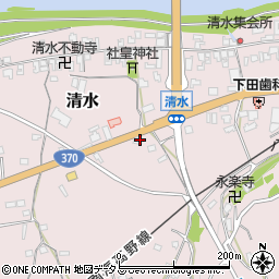 和歌山県橋本市清水513周辺の地図
